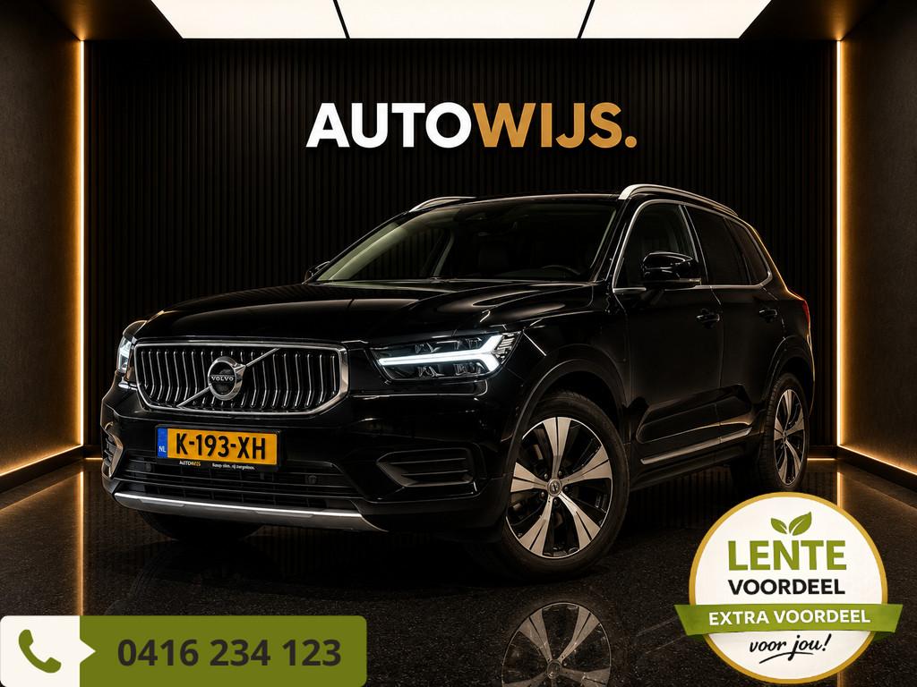Volvo XC40 T4 Recharge Inscription | AUT | STUUR VW | SAFETY, Auto's, Volvo, Stof, 129 pk, Zwart, Bedrijf