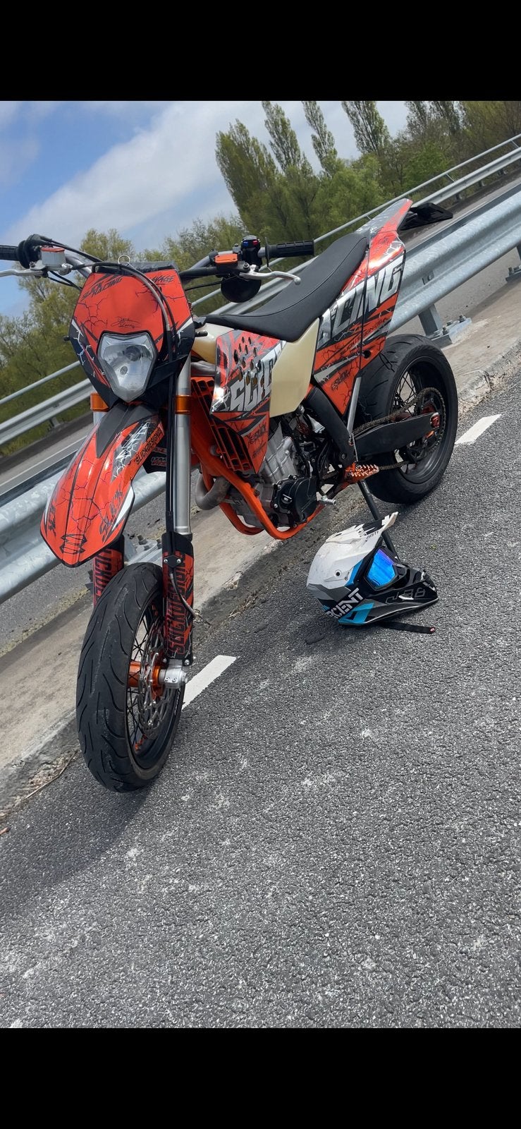 KTM 450 EXC supermoto, Motoren, Particulier, SuperMoto