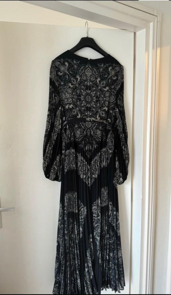 Zimmermann jurk, Kleding | Dames, Jurken, Zo goed als nieuw, Maat 42/44 (L), Zwart, Onder de knie, Ophalen of Verzenden