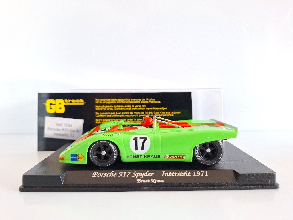 Fly Porsche 917 Spyder Interserie 1971 GB3,, Overige merken, Racebaan, Fly, Nieuw