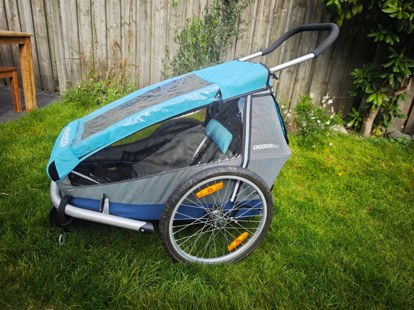 Croozer Kid 1 fietskar, Ophalen, Gebruikt, Opvouwbaar, Kinderkar