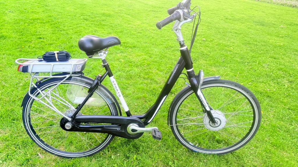 Mooie goed werkende Elektrische fiets Sparta ION 53cm N8, Ophalen, Sparta, Gebruikt, 51 tot 55 cm
