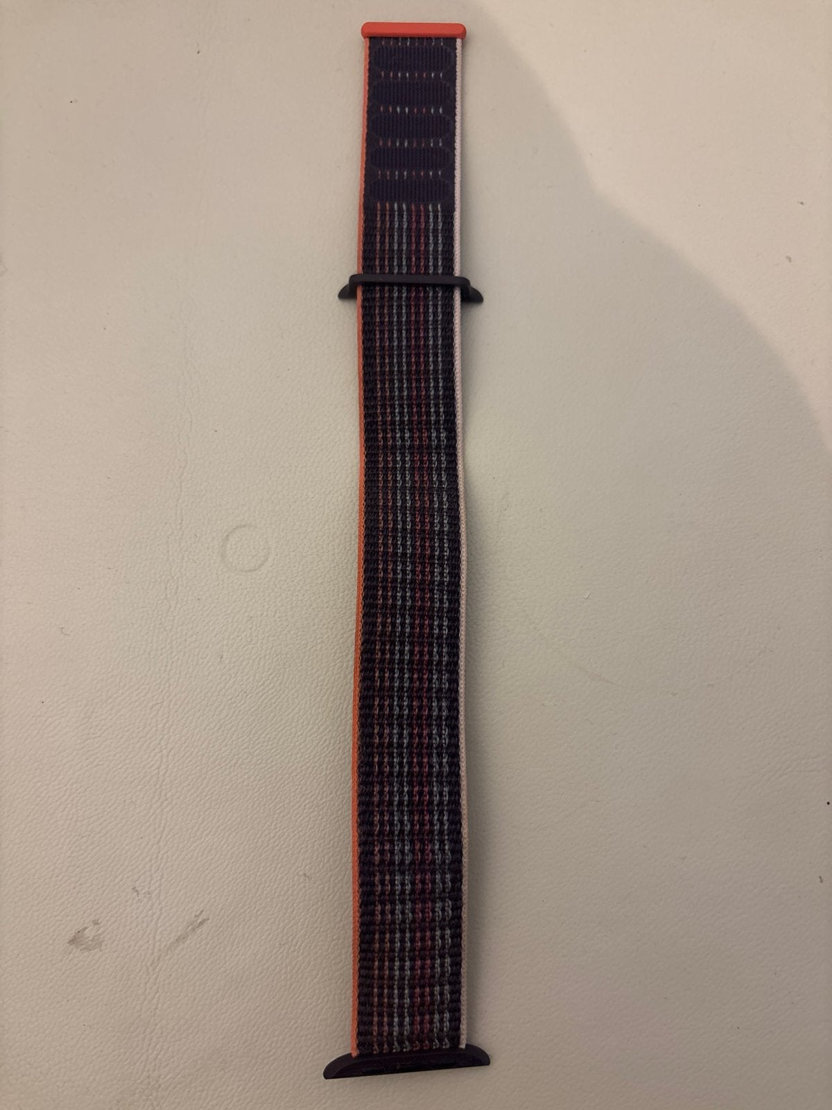 Apple Watch Sport Loop Band 45mm - Paars/Oranje, Ophalen of Verzenden, Gebruikt, Paars