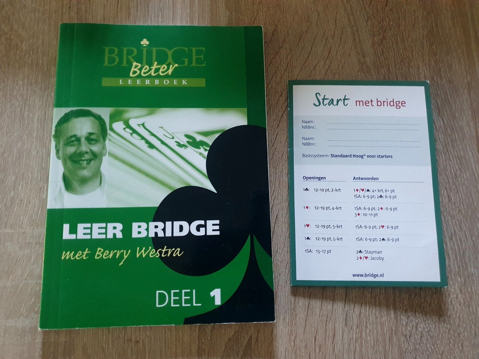 Leer Bridge met Berry Westra - Deel 1 (incl. Startkaart), Hobby en Vrije tijd, Gezelschapsspellen | Kaartspellen, Ophalen of Verzenden