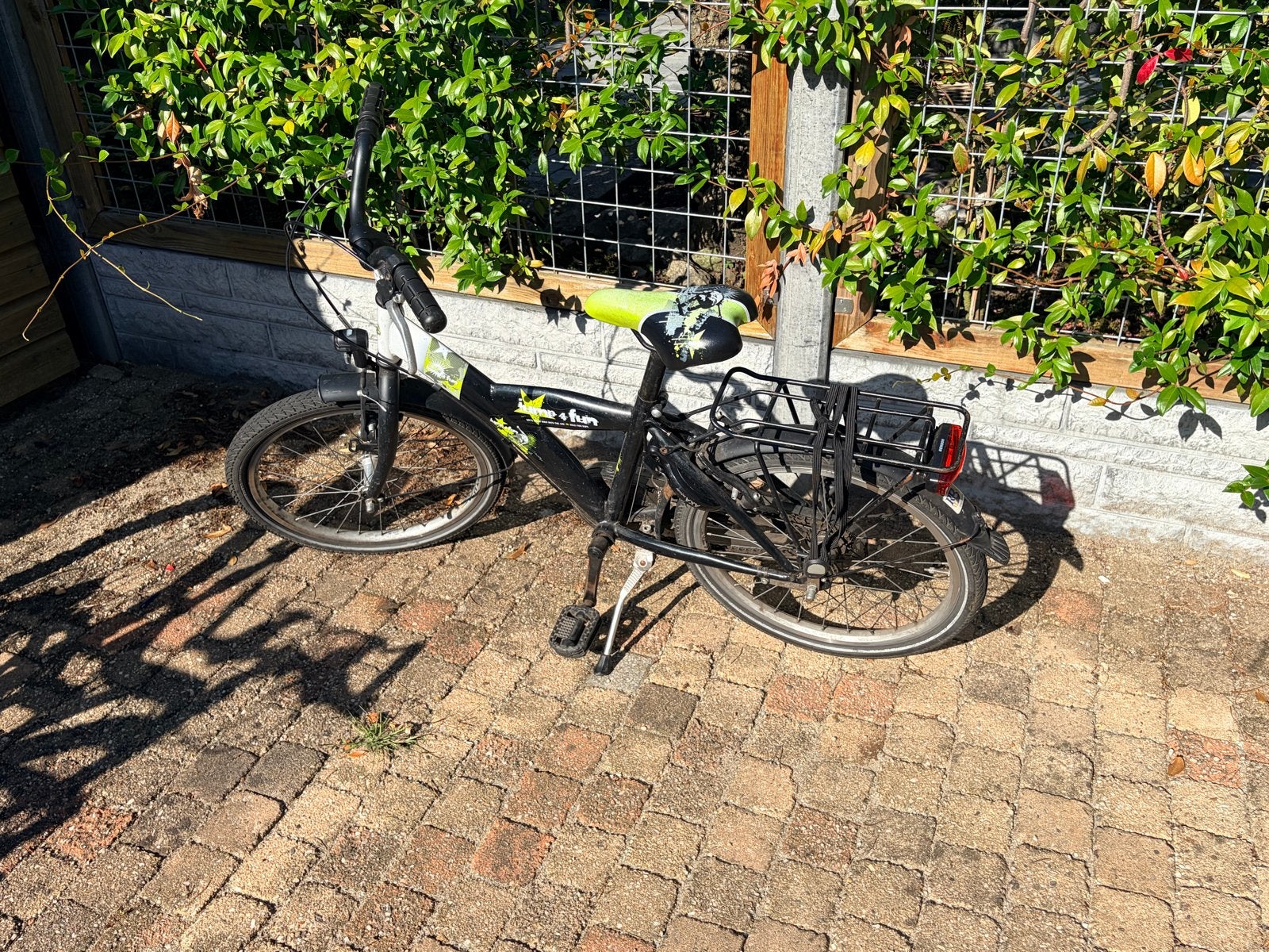 Jump4Fun kinderfiets 20 inch met terugtraprem en handremmen