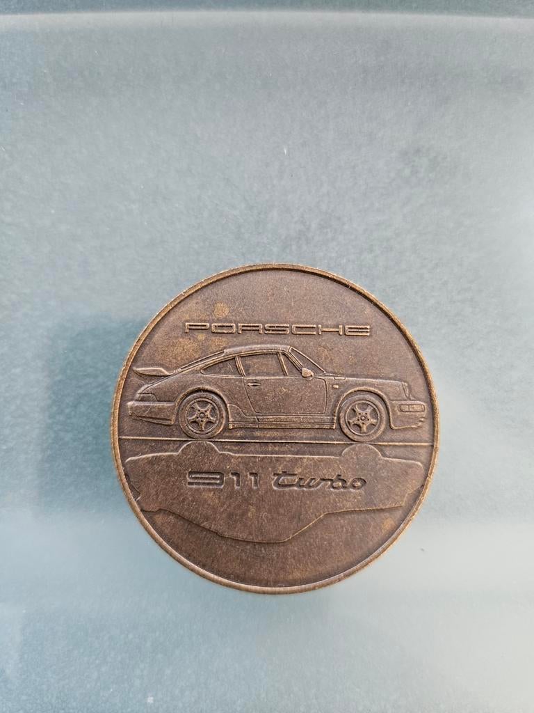 Porsche 911 Turbo 1991 kalender munt, Ophalen of Verzenden, Nieuw, Auto's