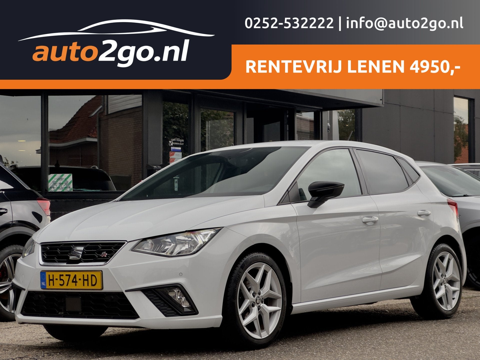 SEAT Ibiza 1.0 TSI FR INTENSE NAVI CAMERA APPLE-CARPLAY LED, Voorwielaandrijving, Euro 6, Origineel Nederlands, Handgeschakeld