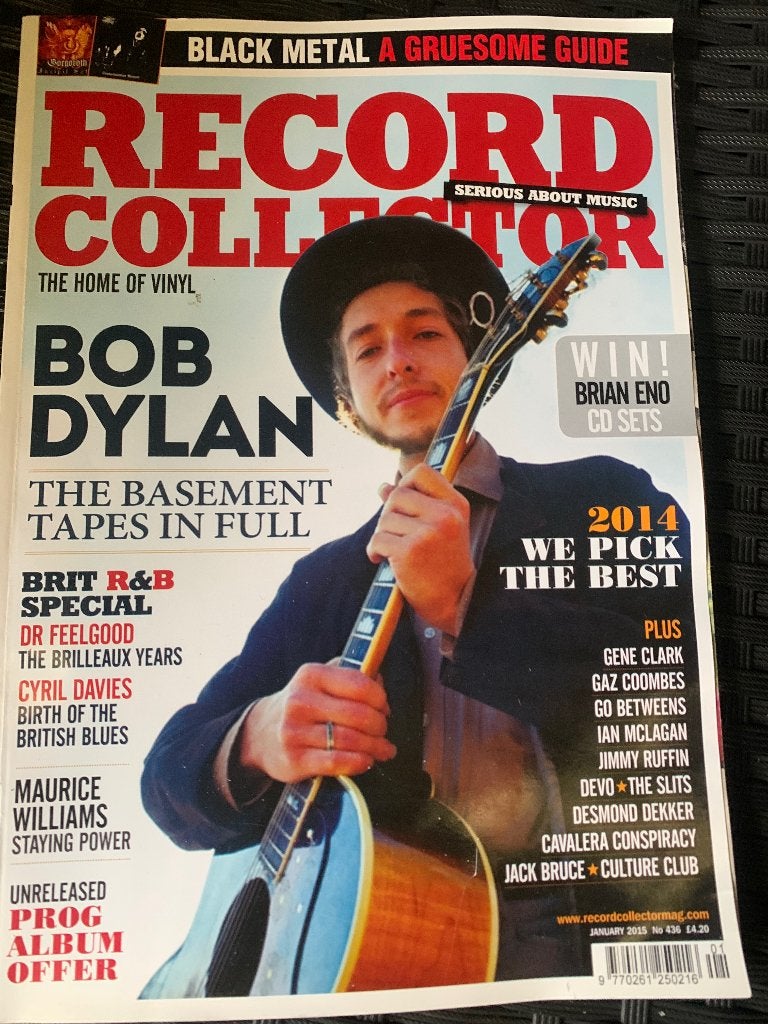 RECORD COLLECTOR januari 2015, Ophalen of Verzenden, Zo goed als nieuw, Artiest