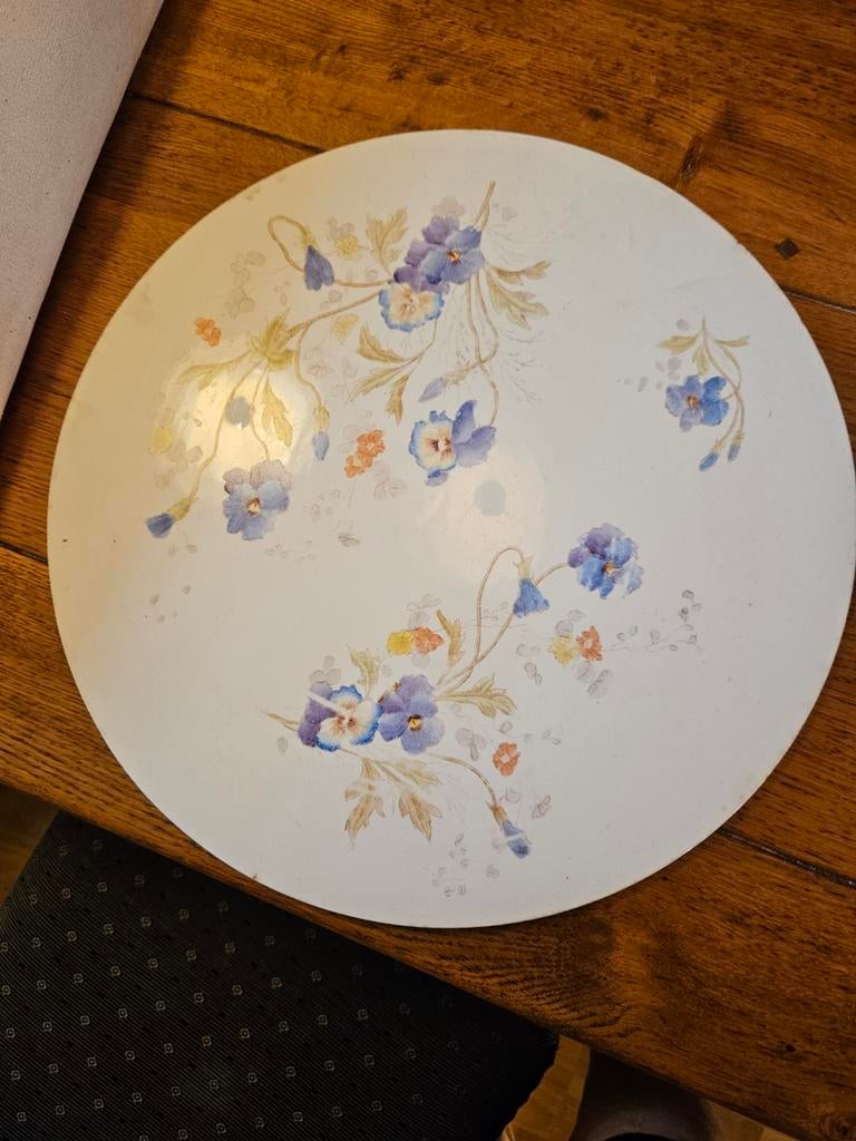 Antiek plateau, Ophalen of Verzenden