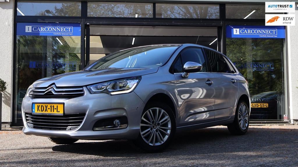 Citroen C4 1.2 PureTech Exclusive 131pk|LED|Cruise|Navi|PDC|, Stof, 1199 cc, Bedrijf, 3 cilinders
