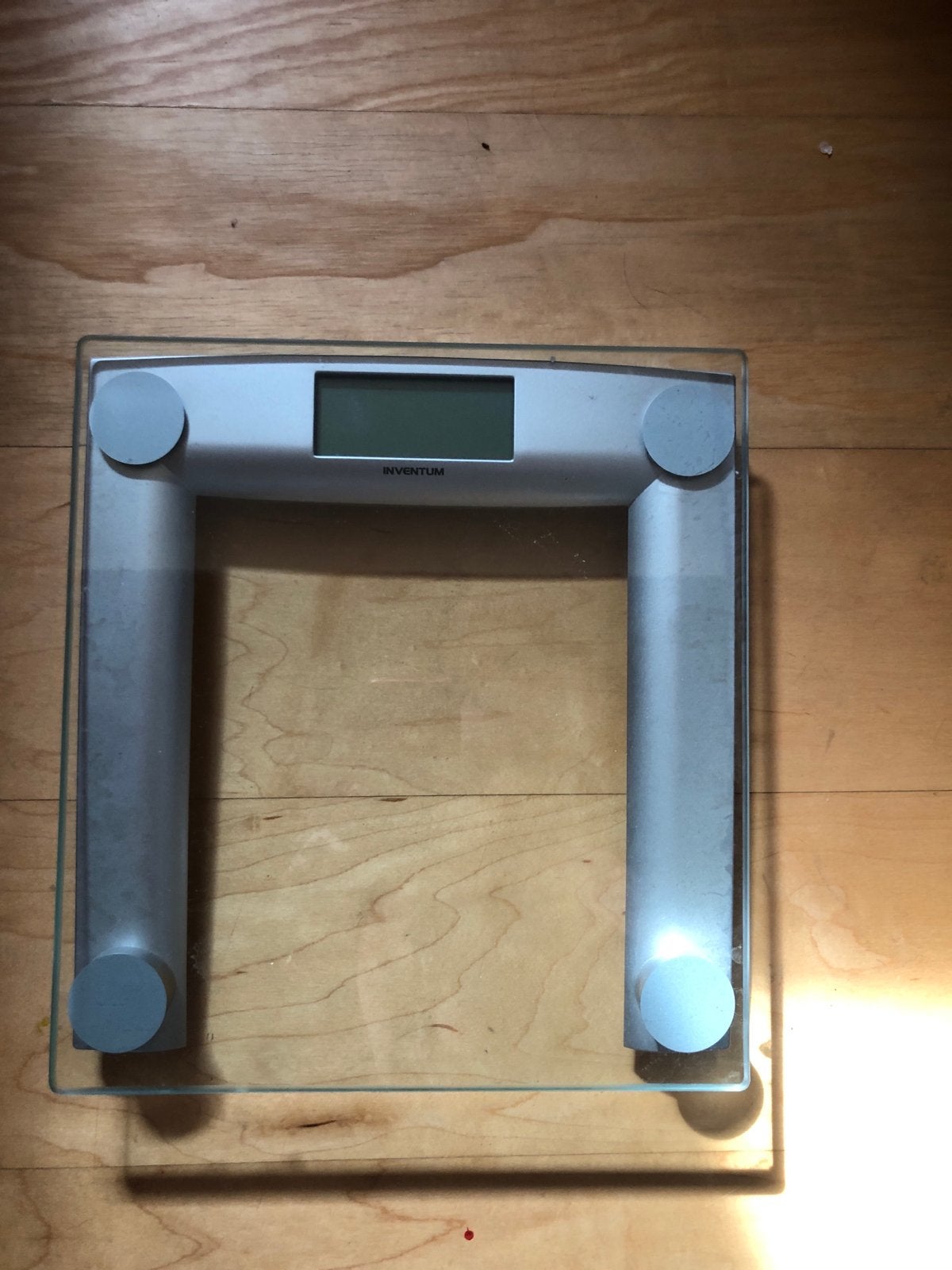 Inventum Digitale Personenweegschaal - Glas, Witgoed en Apparatuur, Ophalen, Gebruikt, 1 tot 500 gram, 100 kg of meer