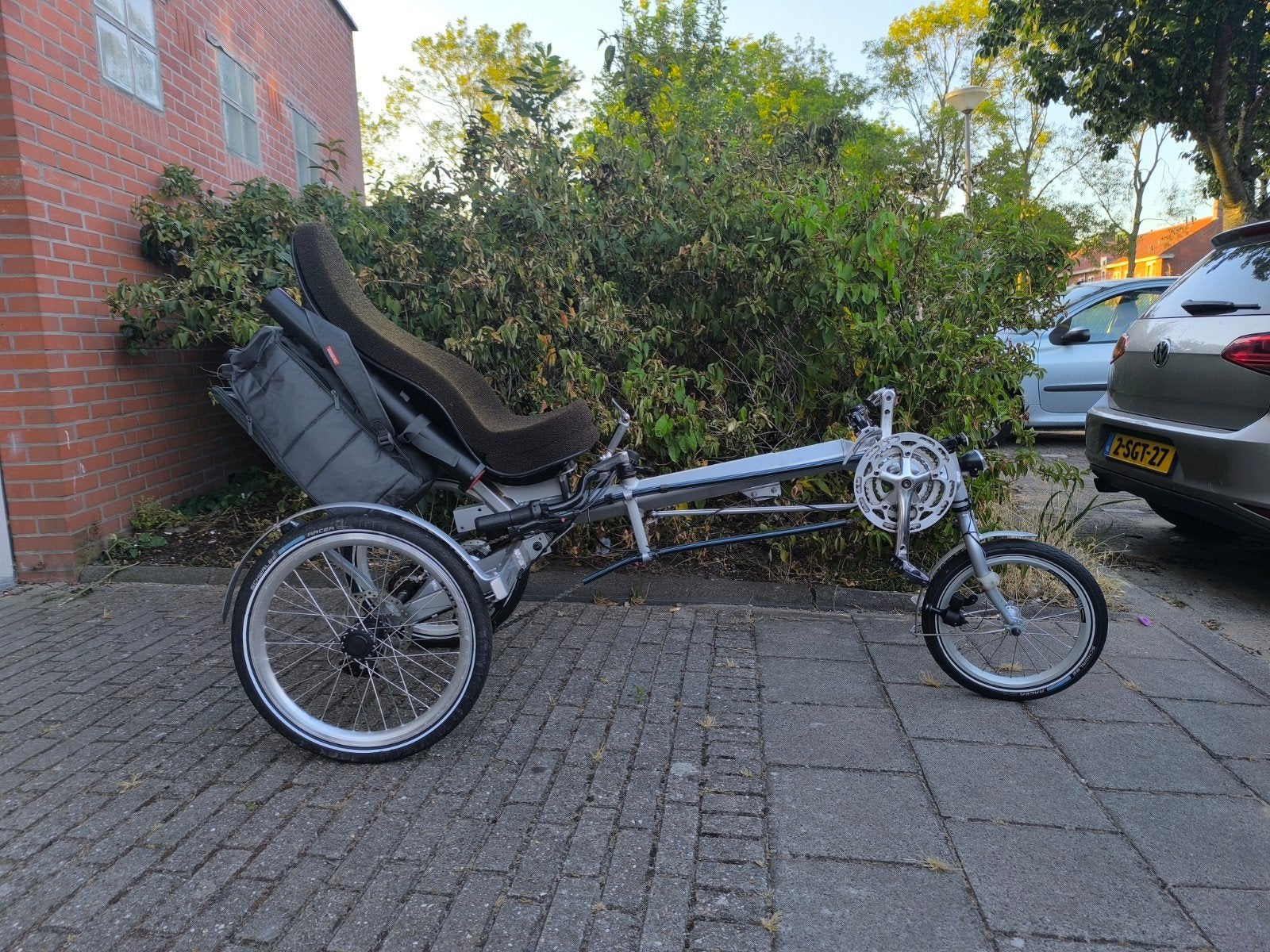 comfortabele ligfiets met drie wielen, Ophalen of Verzenden, Overige merken