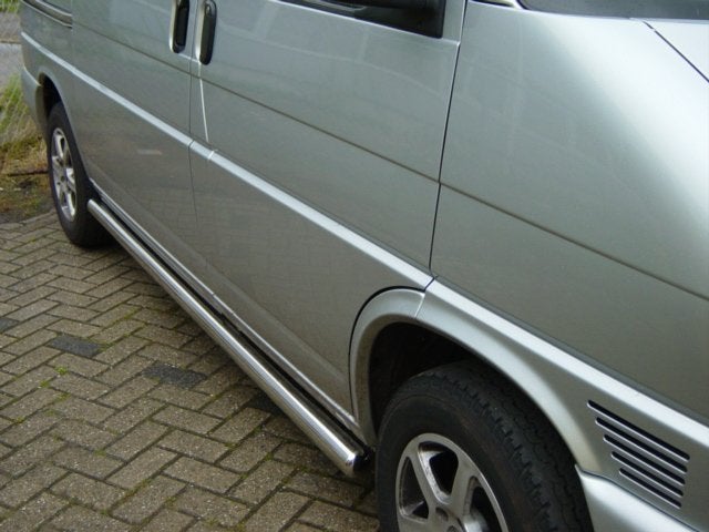 VW T4 Sidebars rechte buis zonder plaat(set van 2 stuks), Niet ingevuld, Niet ingevuld, Niet ingevuld