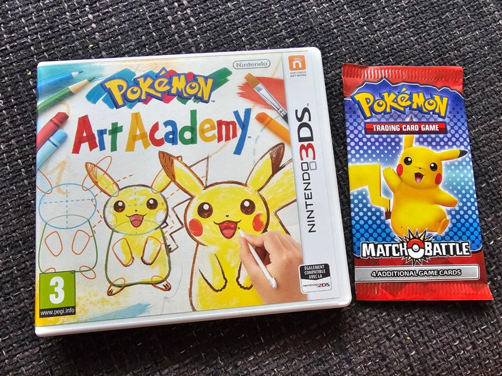 Nintendo 3DS Pokemon Art academy, Spelcomputers en Games, Avontuur en Actie, 1 speler, Ophalen of Verzenden, Zo goed als nieuw