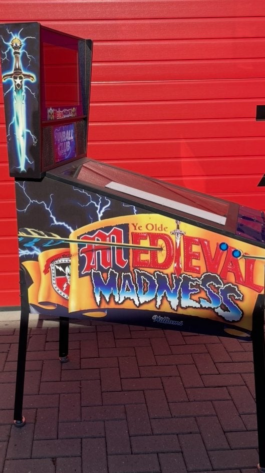 Medieval Madness Flipperkast - Zo goed als  nieuw (2025), Ophalen, Elektronisch, Flipperkast, Williams