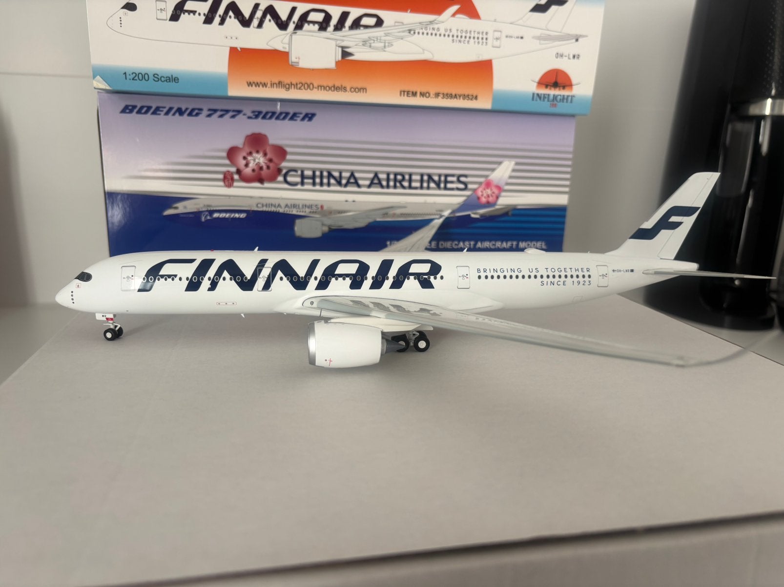 Inflight200 Finnair Airbus A350 1/200, Ophalen of Verzenden, Zo goed als nieuw, Schaalmodel
