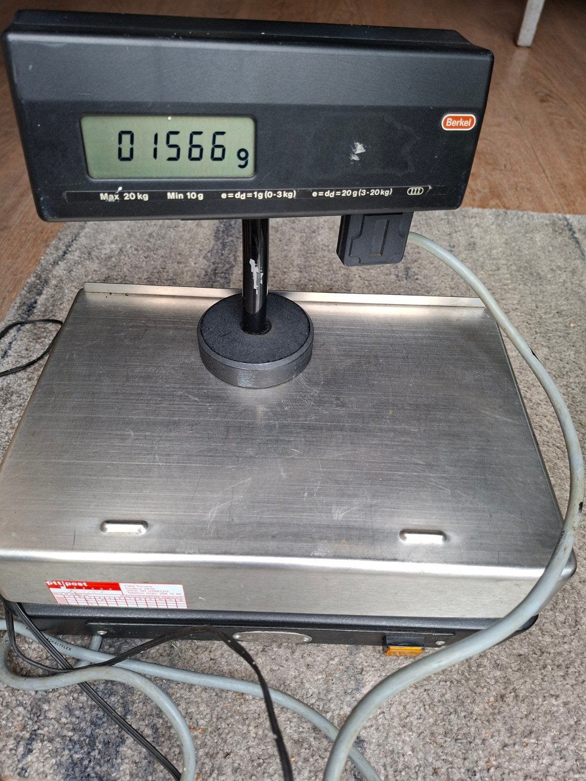Berkel digitale weegschaal, Ophalen, Gebruikt, Winkelweegschaal, 1 tot 500 gram