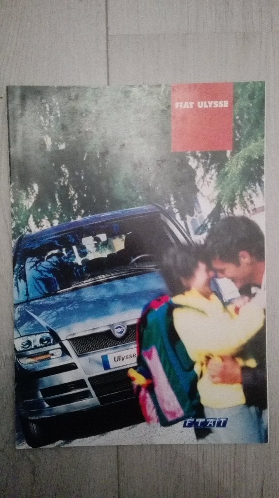 brochure Fiat Ulysse  2003, Ophalen of Verzenden, Gelezen, Overige merken