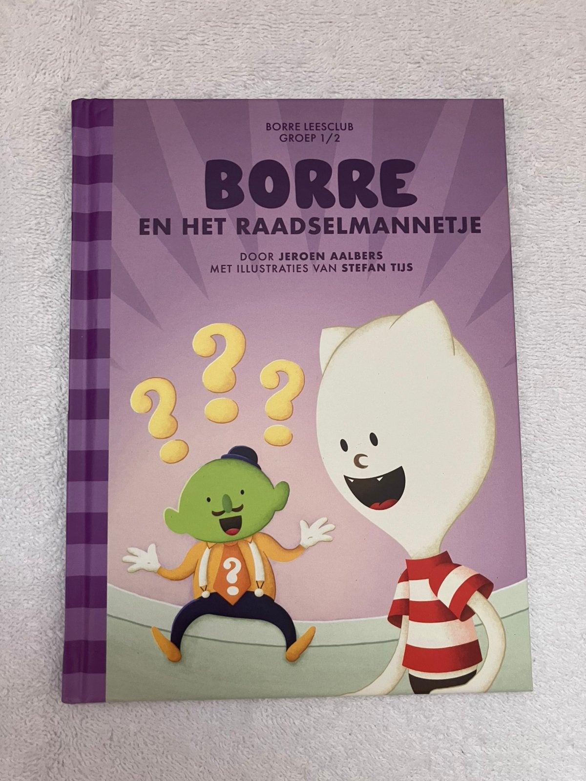 Borre en het Raadselmannetje - Jeroen Aalbers, Ophalen of Verzenden, Nieuw, Fictie algemeen