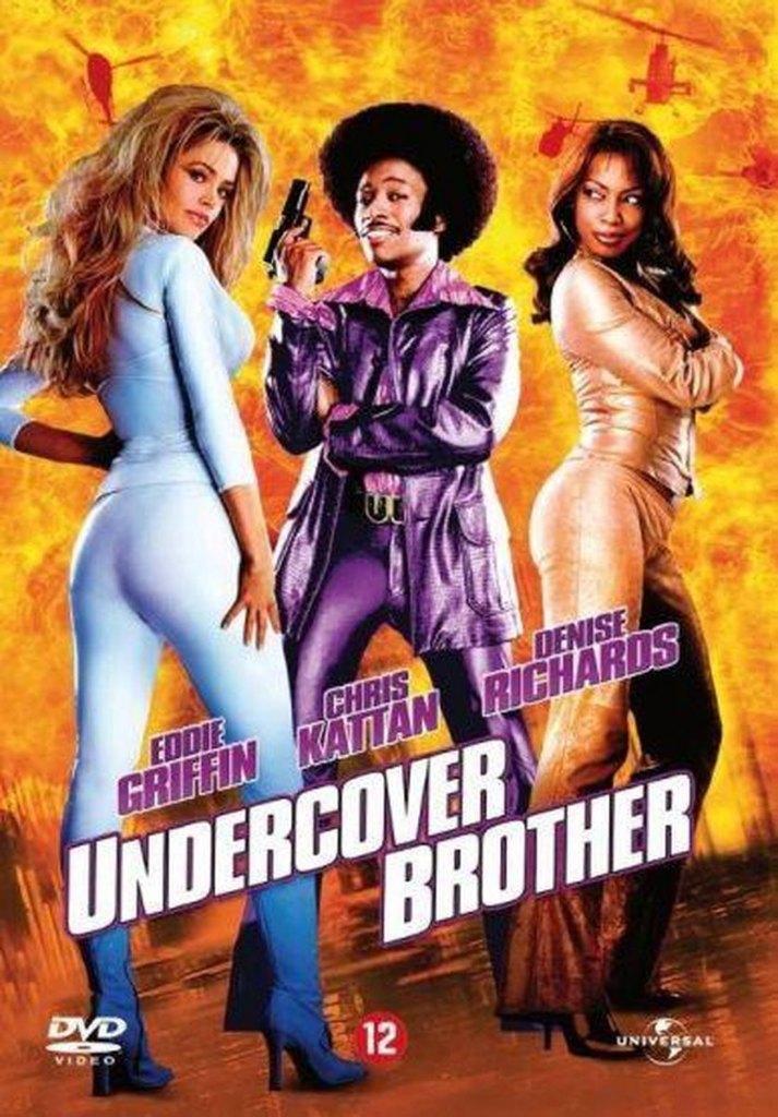 Undercover Brother (D) DVD, Vanaf 12 jaar, Verzenden, Zo goed als nieuw, Actiekomedie