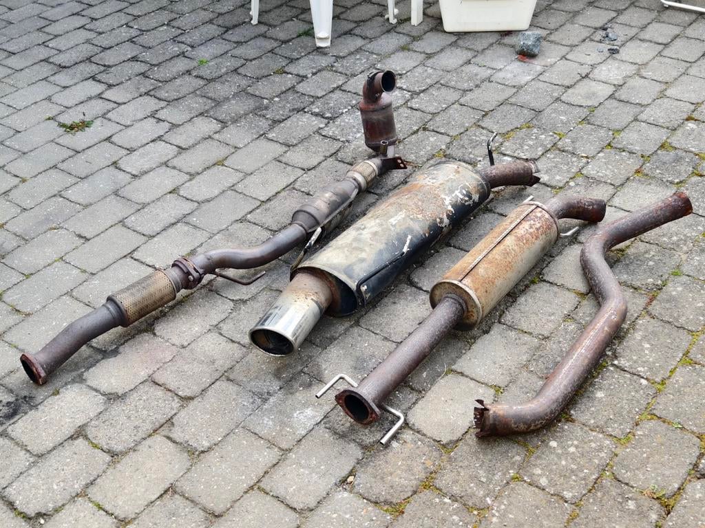 Saab 9-5 Aero exhaust, Auto-onderdelen, Uitlaatsystemen, Ophalen, Gebruikt, Saab