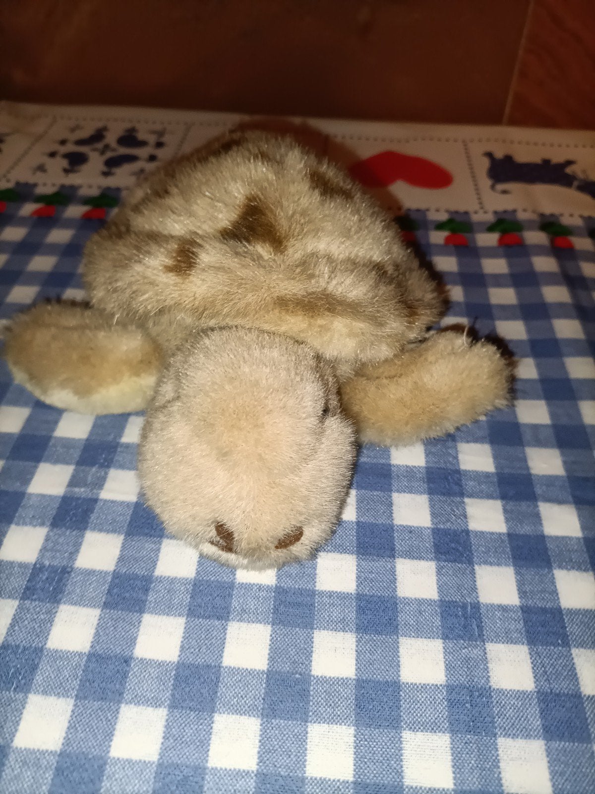 Hema oude schildpad knuffel 18 cm groot, Ophalen of Verzenden, Zo goed als nieuw, Overige typen