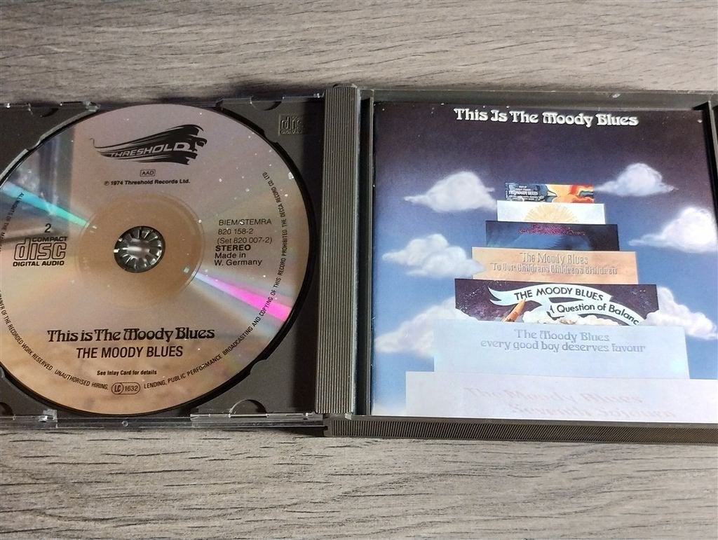 The Moody Blues ‎- This Is The Moody Blues [2 CD], Ophalen of Verzenden, Zo goed als nieuw, Poprock