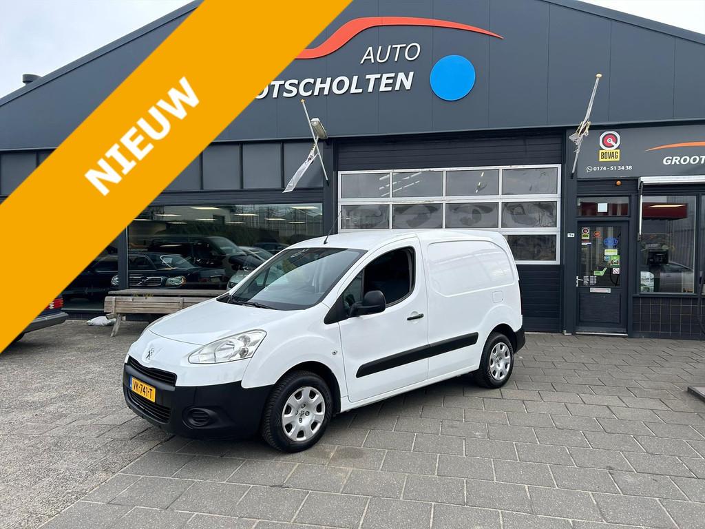 PEUGEOT Partner 1.6 HDI 90PK L1 Airco ,schuifdeur, Auto's, 21 km/l, Euro 5, Stof, Gebruikt