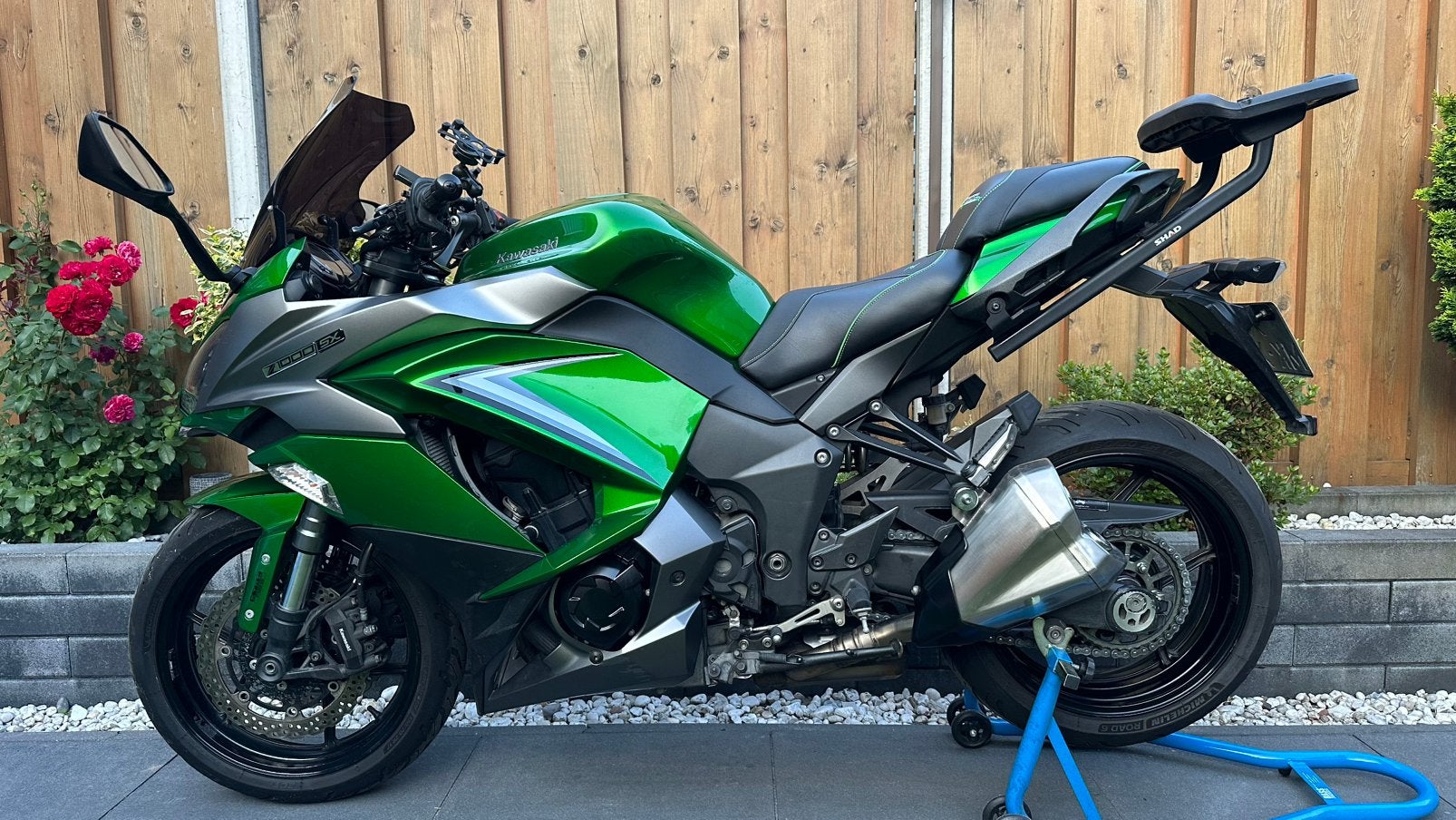 Kawasaki Z1000SX 2019 | 25.000 km | Koffers | SHAD SH58X, Motoren, Motoren | Kawasaki, Particulier, Toermotor