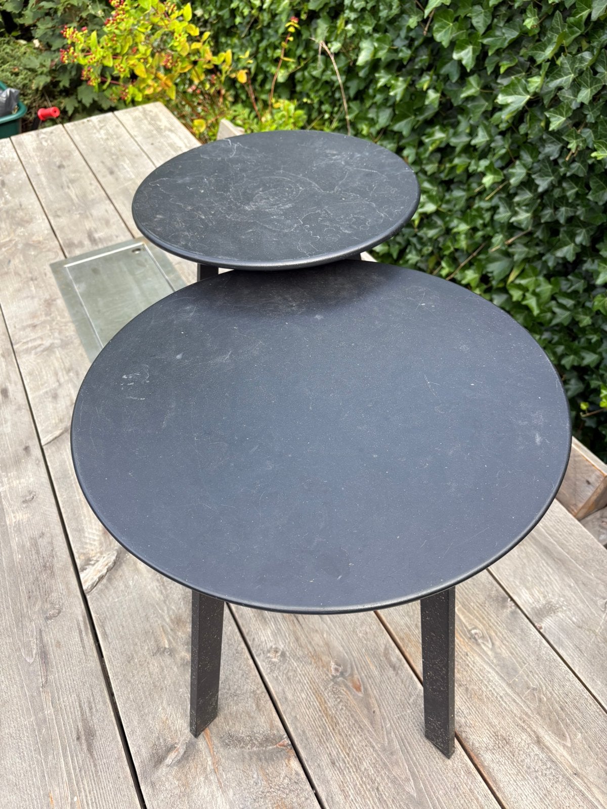 Tafels, Tuin en Terras, Tuintafels, Ophalen, Zo goed als nieuw, Rechthoekig