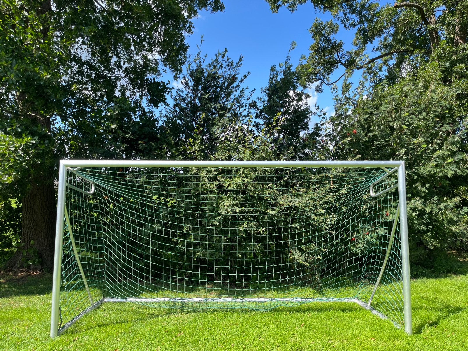Calzio aluminium voetbaldoel 400, Sport en Fitness, Voetbal, Maat XL, Ophalen, Gebruikt, Overige typen