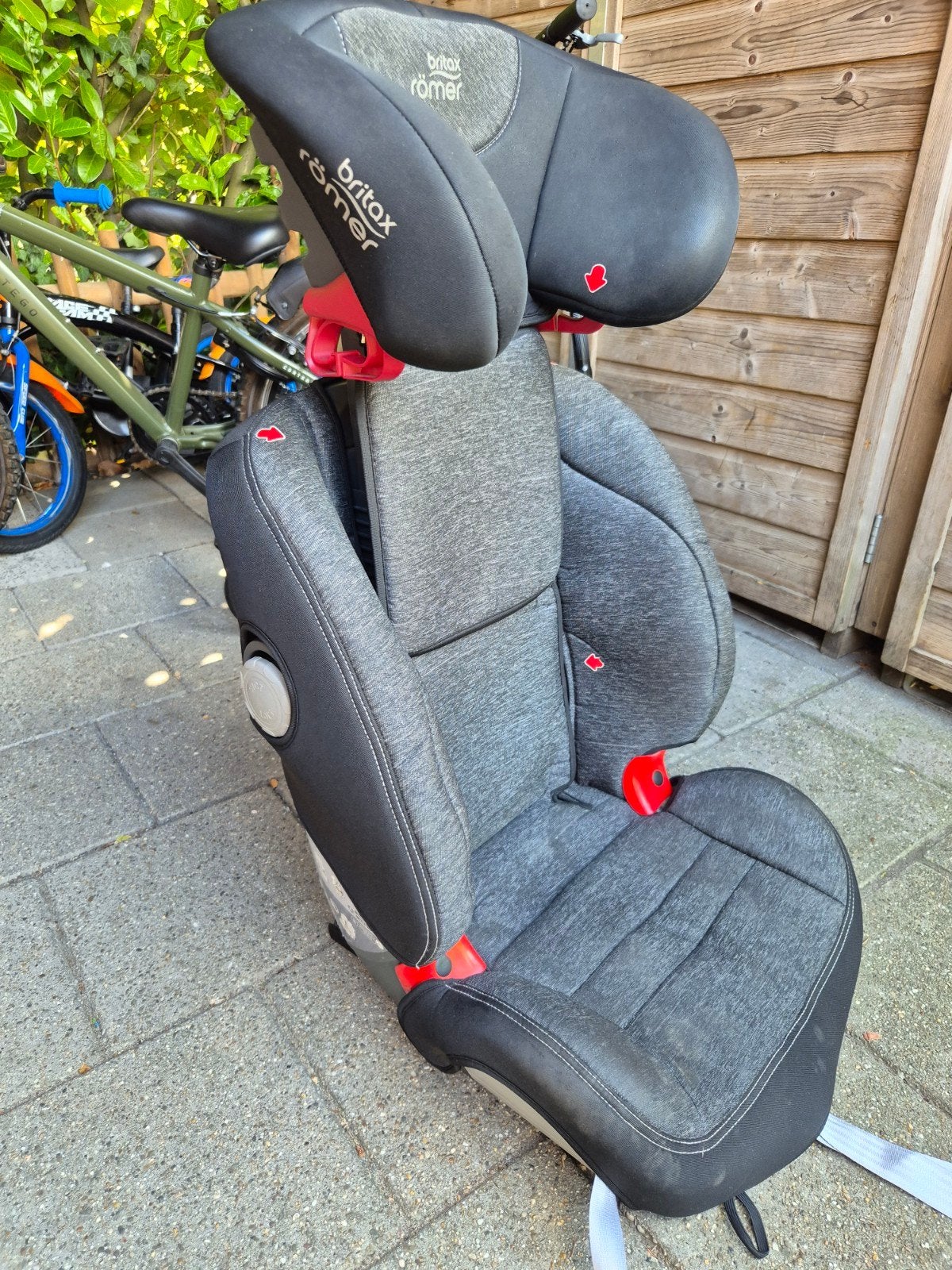 Britax Römer autostoel - Comfortabel en Veilig, Romer, Autogordel of Isofix, Gebruikt, 9 t/m 36 kg