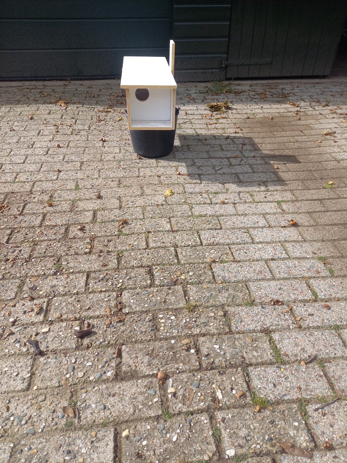 steenuil kast, Dieren en Toebehoren, Ophalen, Hout, Vogelkooi
