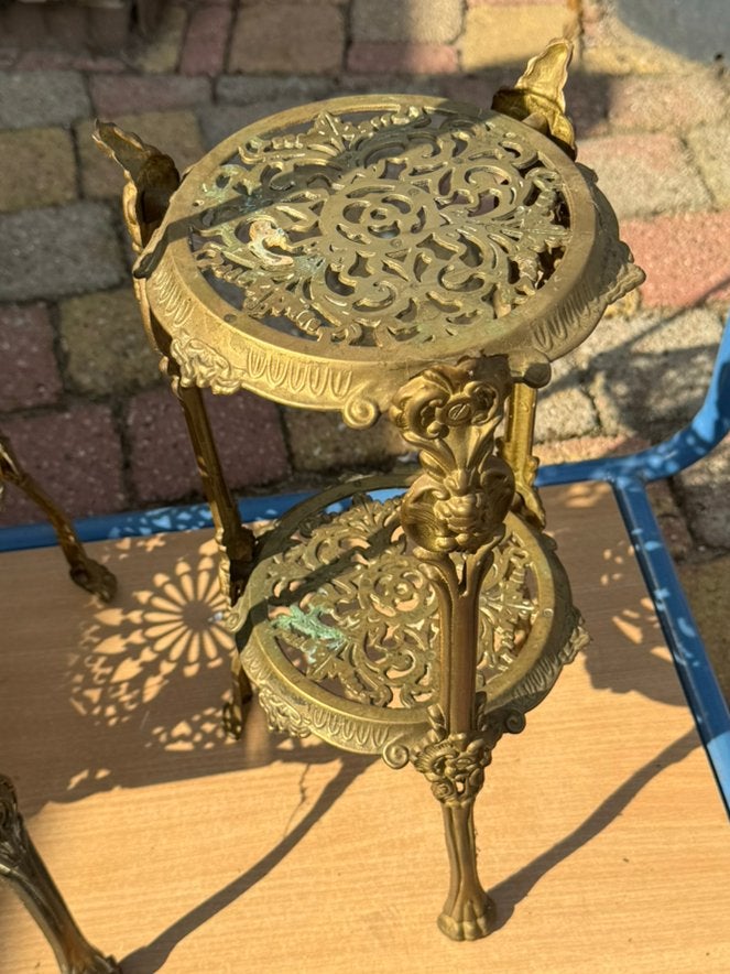 Antieke planten tafel, Ophalen