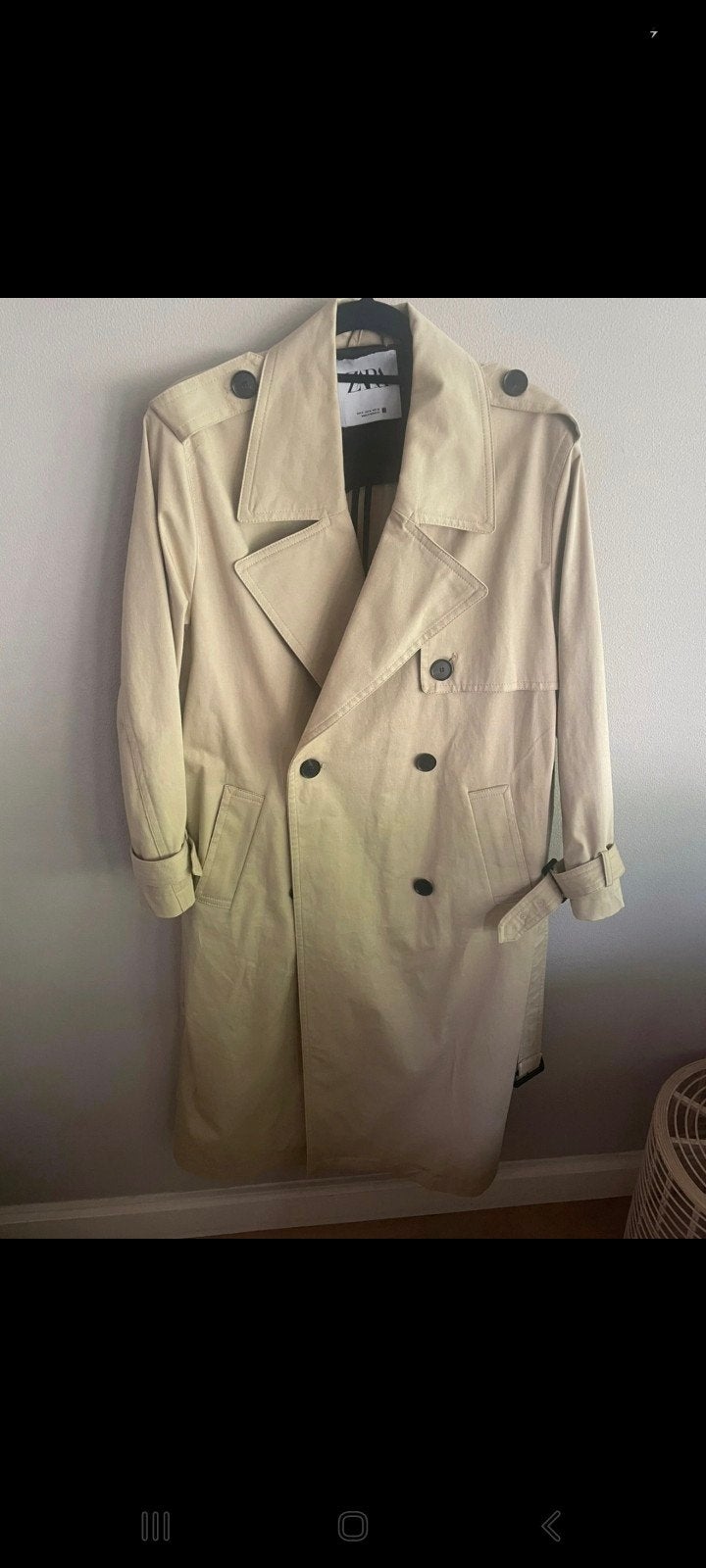 Zara Trenchcoat, Maat 38/40 (M), Ophalen of Verzenden, Zo goed als nieuw, Zara