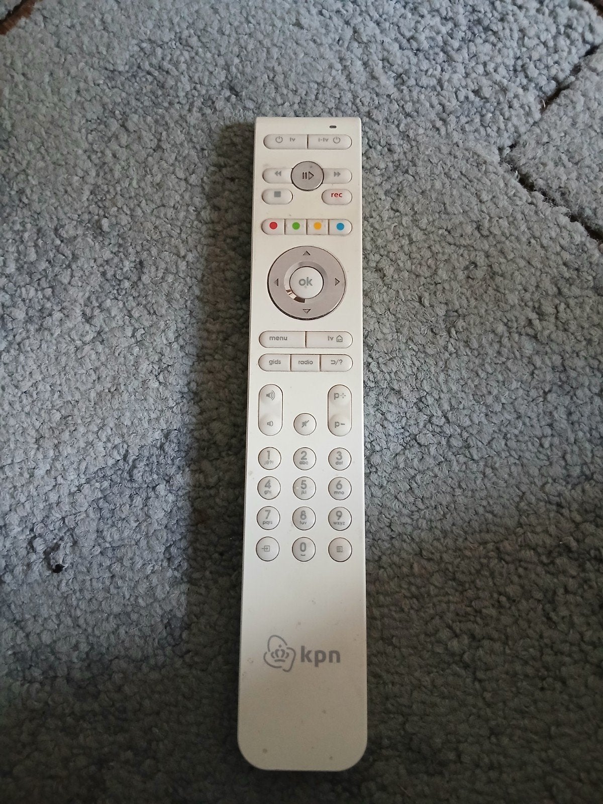 KPN afstandsbediening voor TV en Mediabox, Ophalen of Verzenden, Gebruikt, Origineel, Tv