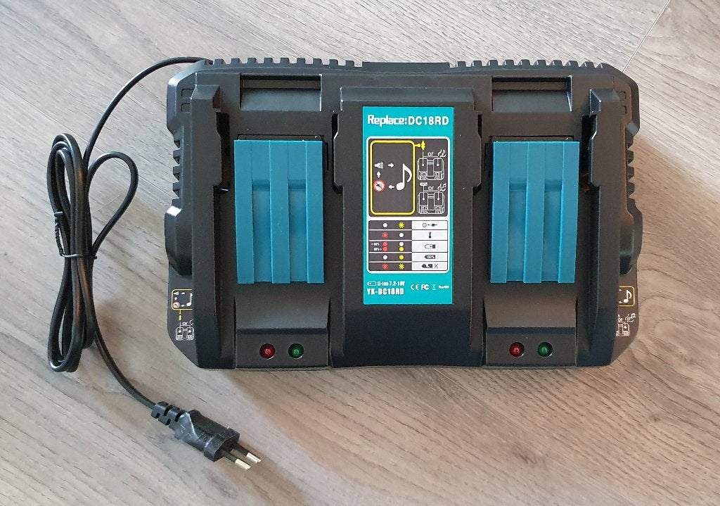 Duo accu lader 14,4 / 18V NIEUW!, Ophalen of Verzenden, Nieuw