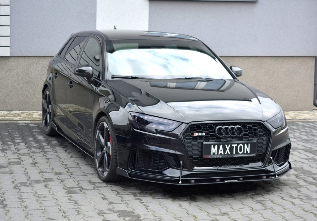 Voorlip spoiler sideskirt diffuser Audi Rs3 Sportback 16-20