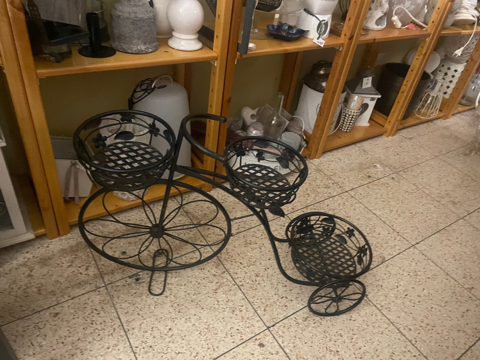 Planten standaard, Rond, Ophalen of Verzenden, Zo goed als nieuw, Metaal