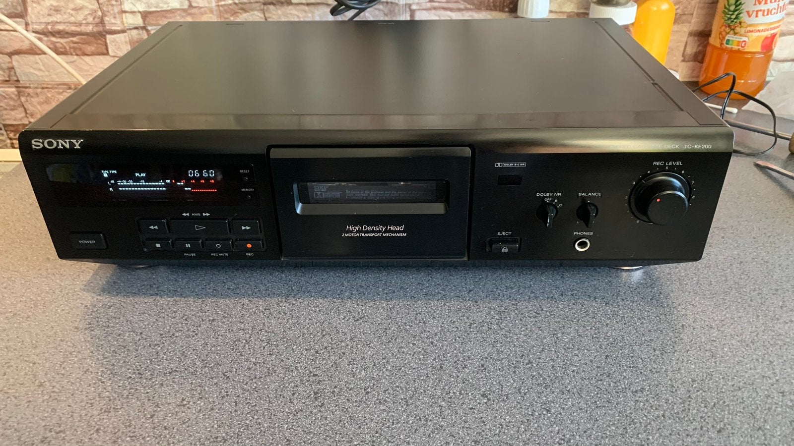 Sony TC-KE200. Heeft onderhoud gehad..werkt weer 100%, Ophalen, Sony