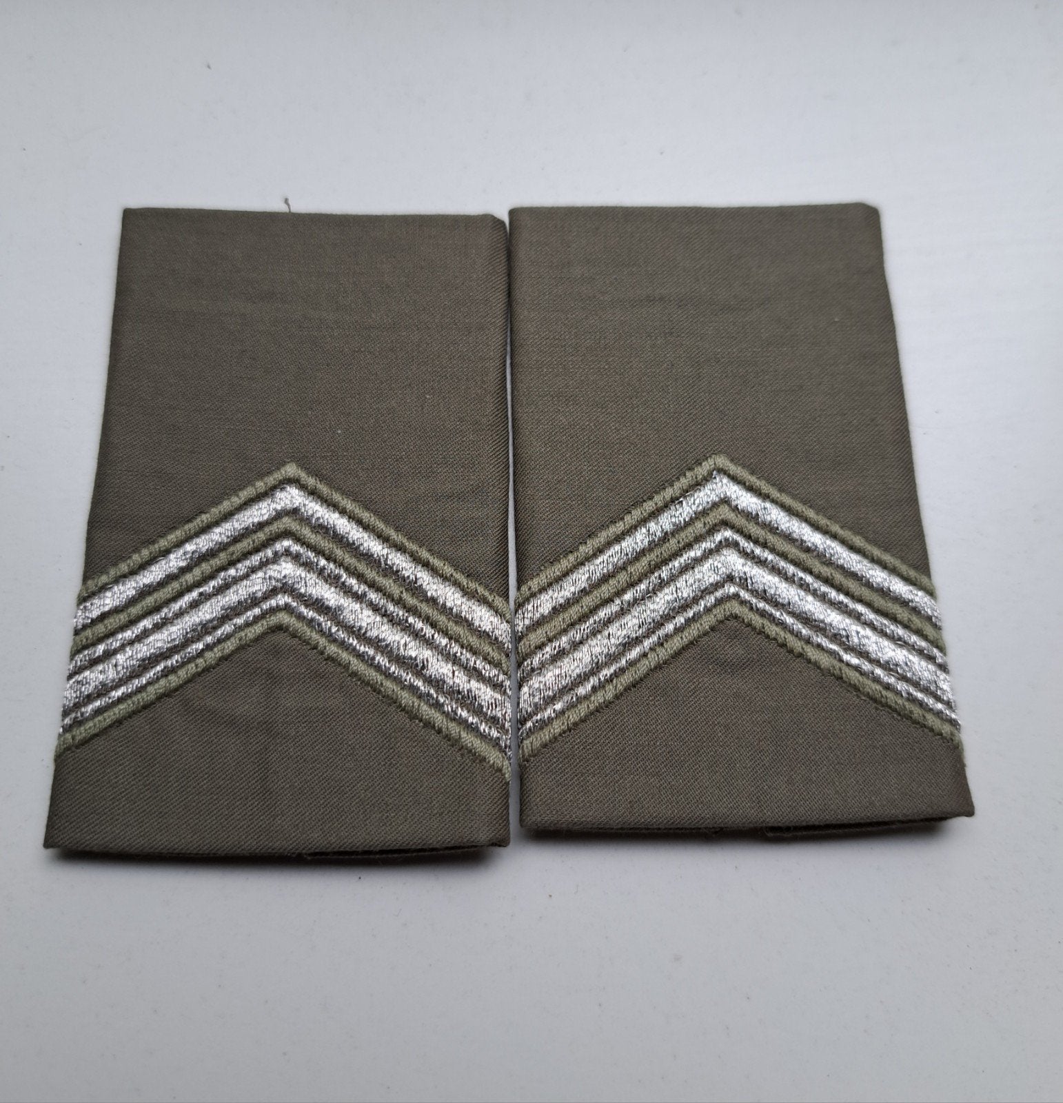 Set rang emblemen sergeant-majoor, Ophalen of Verzenden, Landmacht, Nederland, Embleem of Badge