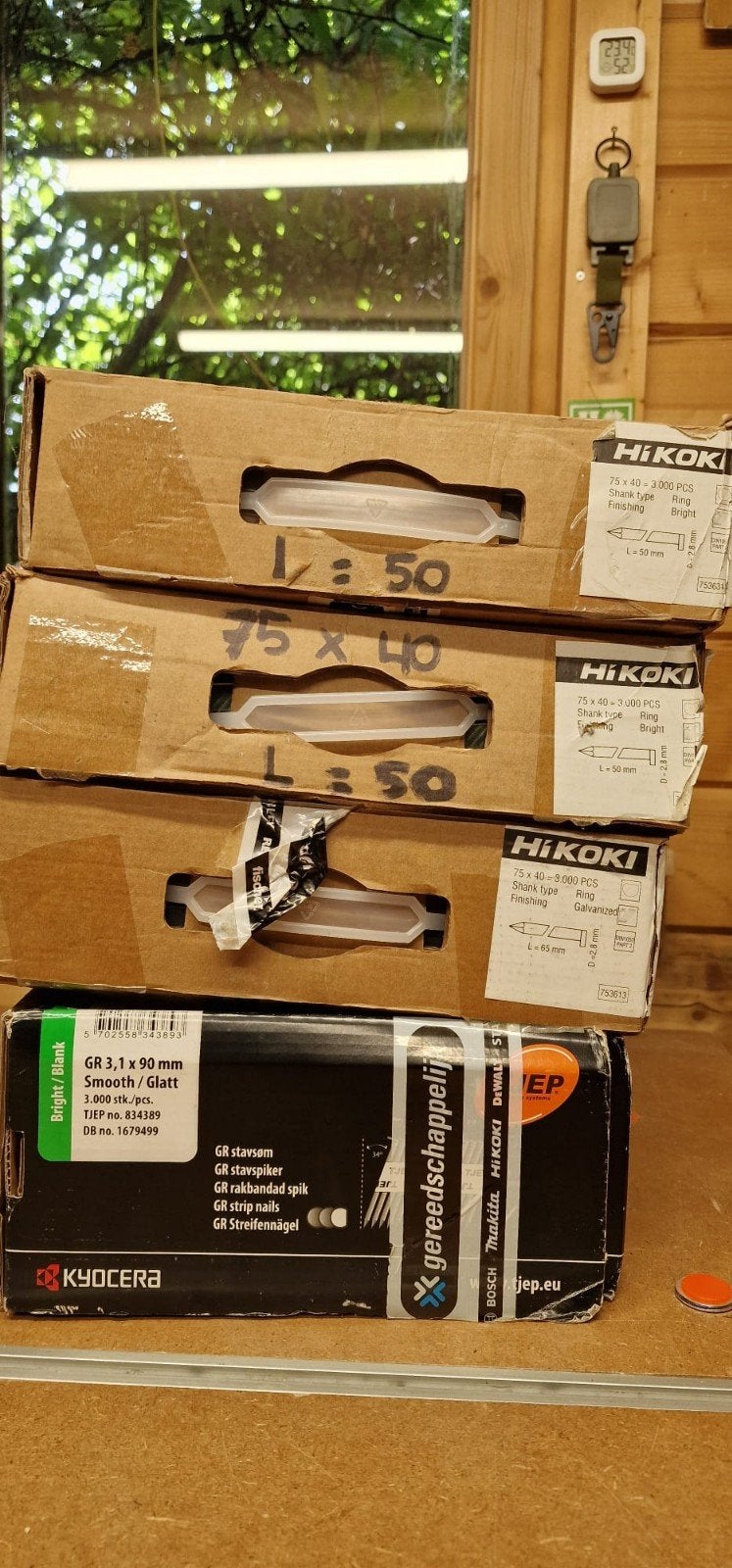 constructie nagels voor constructie tacker de walt, Ophalen of Verzenden, Nieuw
