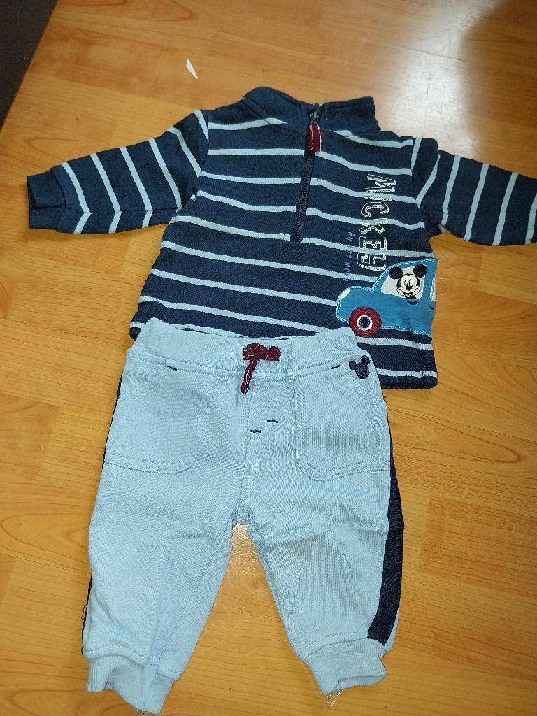 (F3) Setje maat 62, Kinderen en Baby's, Babykleding | Maat 62, C&A, Ophalen of Verzenden, Zo goed als nieuw, Setje