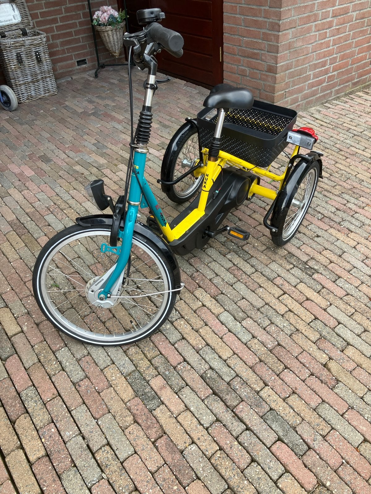 Huka ATB driewieler - Zo goed als nieuw, Ophalen of Verzenden, Gebruikt, Schijfrem