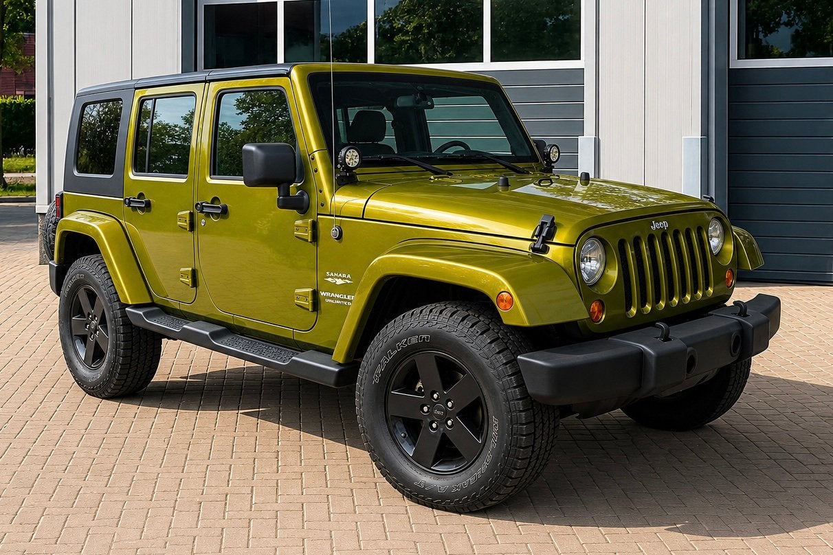 ‼️JEEP WRANGLER JK 3.8 V6 SAHARA EDITION HARD/SOFTTOP, Auto's, Automaat, Stof, Bedrijf, 3800 cc