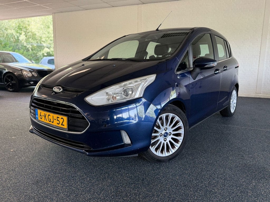 Ford B-Max 1.0 EcoBoost Titanium | Trekhaak | Airco | LMV |, Auto's, Ford, Bedrijf, Te koop, B-Max, ABS, Airbags, Airconditioning