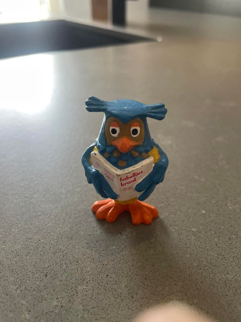 Meneer de Uil Fabeltjeskrant Figuur, Ophalen of Verzenden, Gebruikt