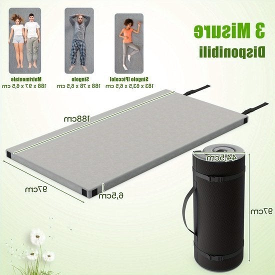 Campingmatras – Slaapmat – Campingbed – Opvouwbaar Matras, Corvance B.V., Verzenden, Nieuw, Corvancebol@gmail.com