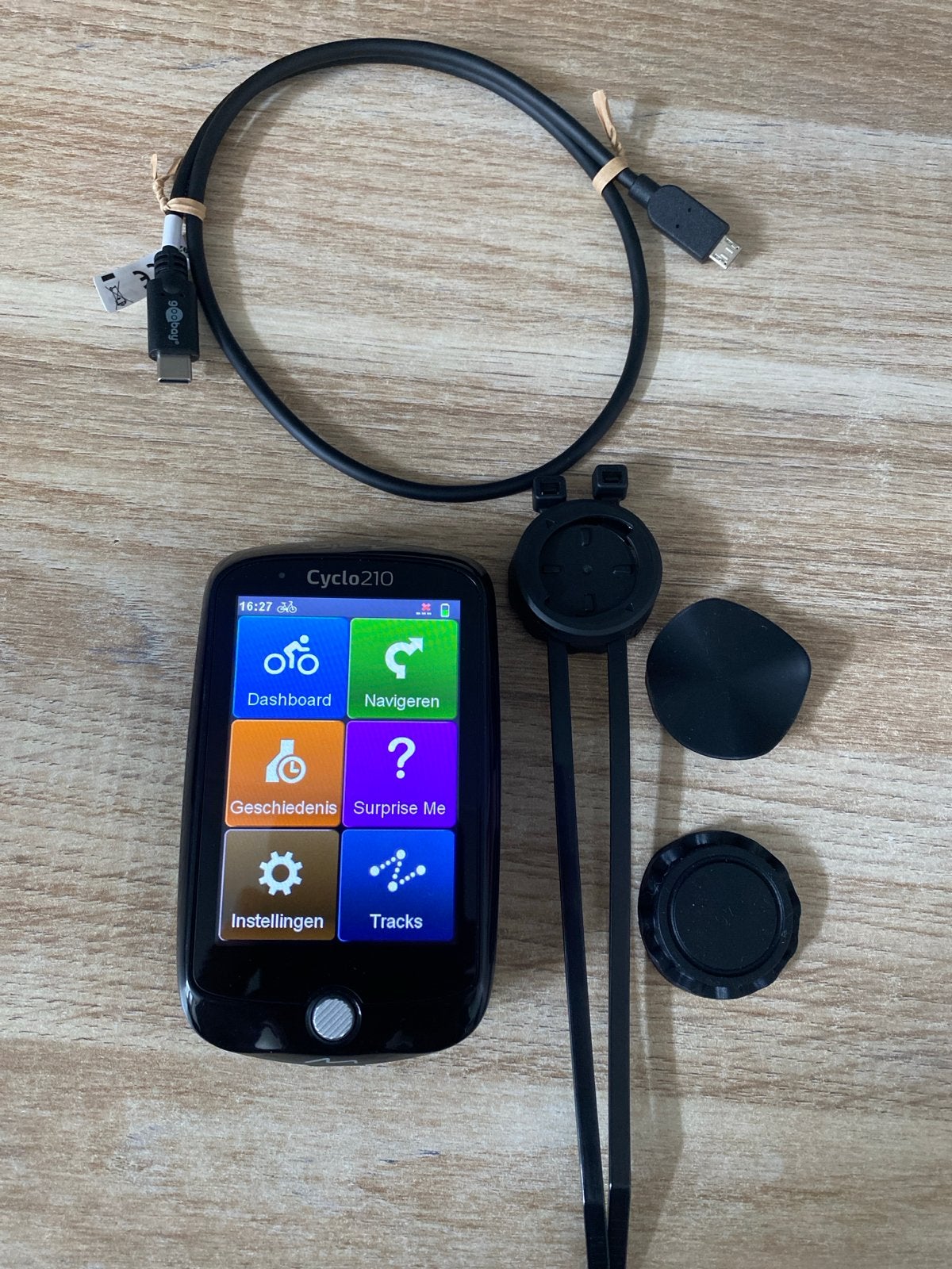 Mio Cyclo 210 Fietsnavigatie GPS, Ophalen, GPS, Zo goed als nieuw