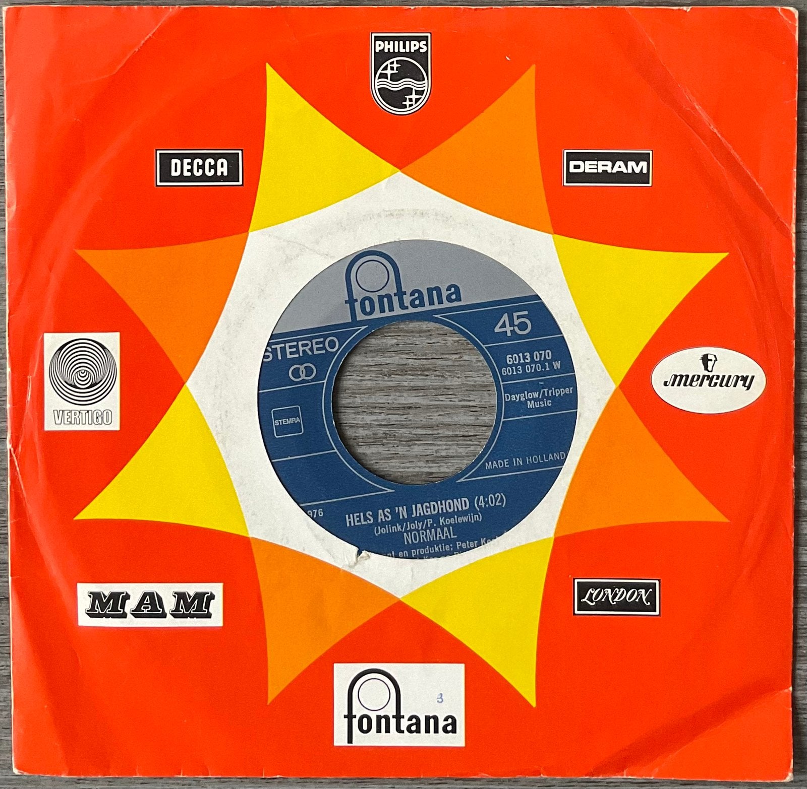 NORMAAL - Hels as ‘n jagdhond (NL’76) HEEL MOOI, Verzenden, 7 inch